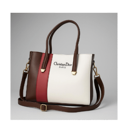 Iconic Color Block elegent Handbag